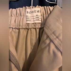 Bohème goods size m/l trousers in sand